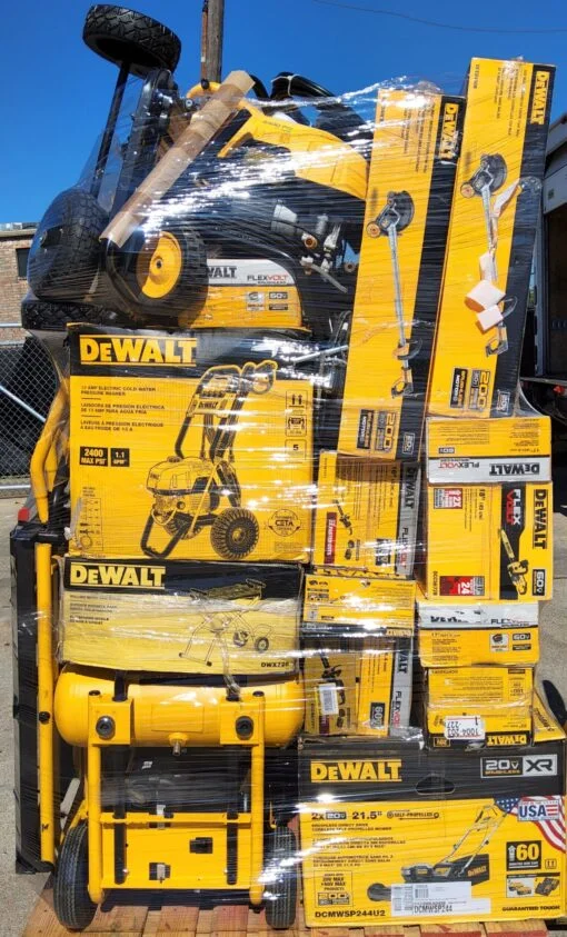DeWalt gereedschap pallets kopen