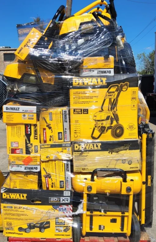 DeWalt gereedschap pallets kopen