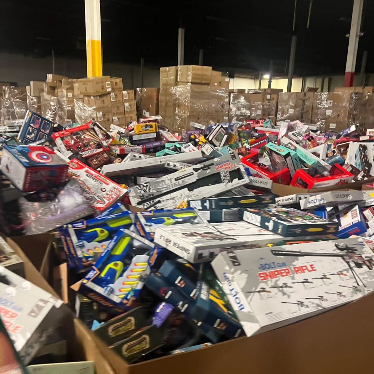Speelgoed Truckload Groothandel