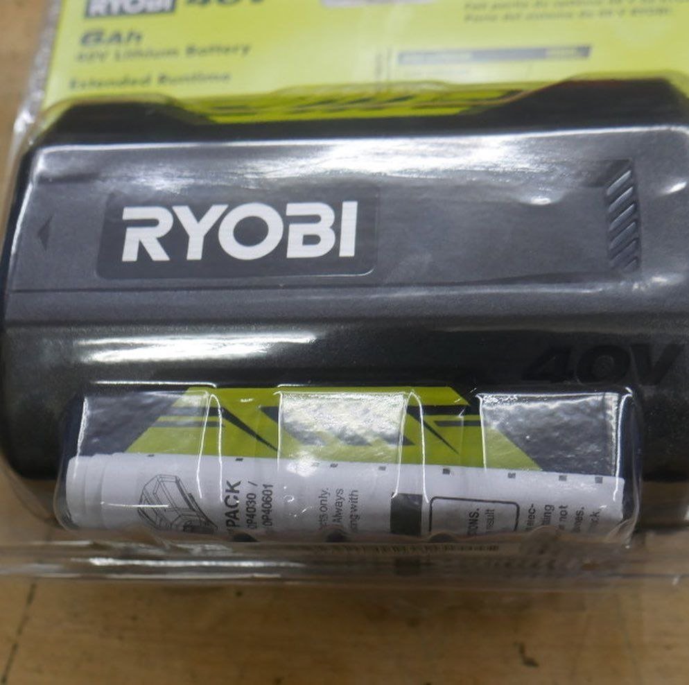 Ryobi 40V batterijen