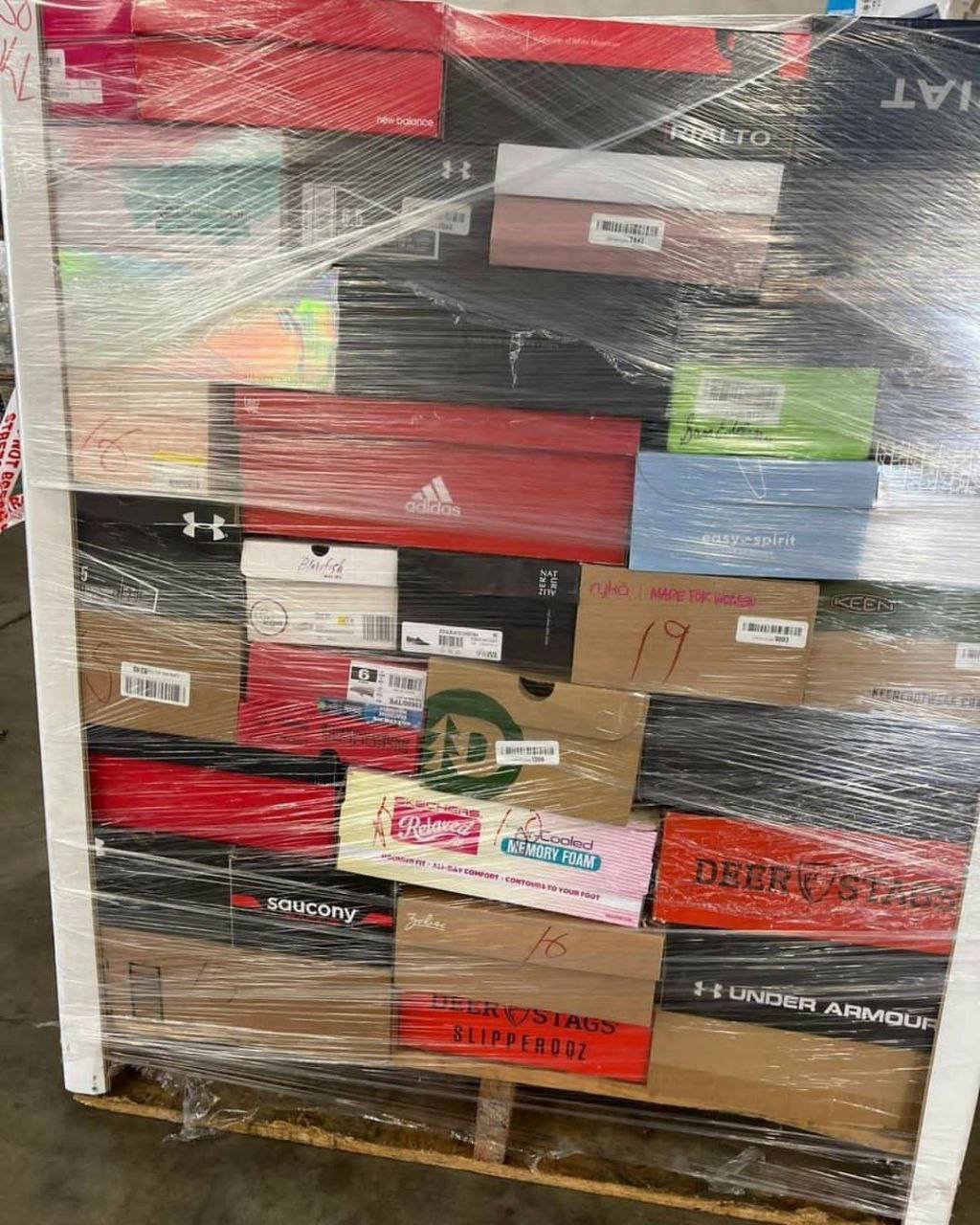 schoenen pallet