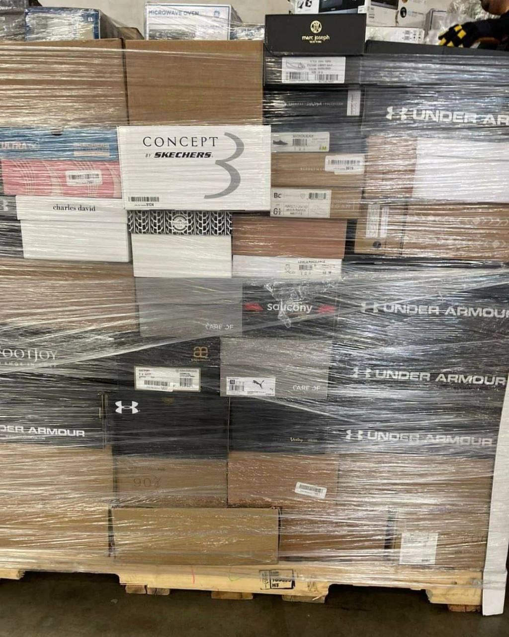 schoenen pallet