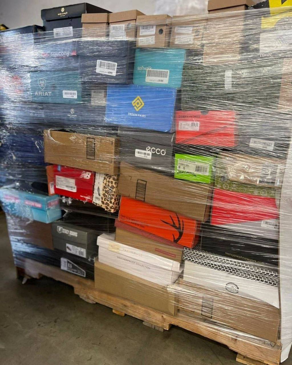 schoenen pallet