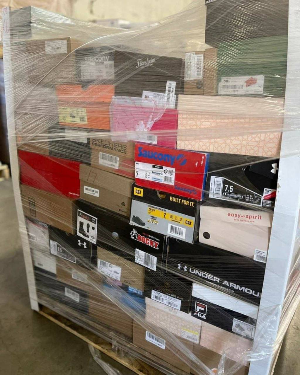 schoenen pallet