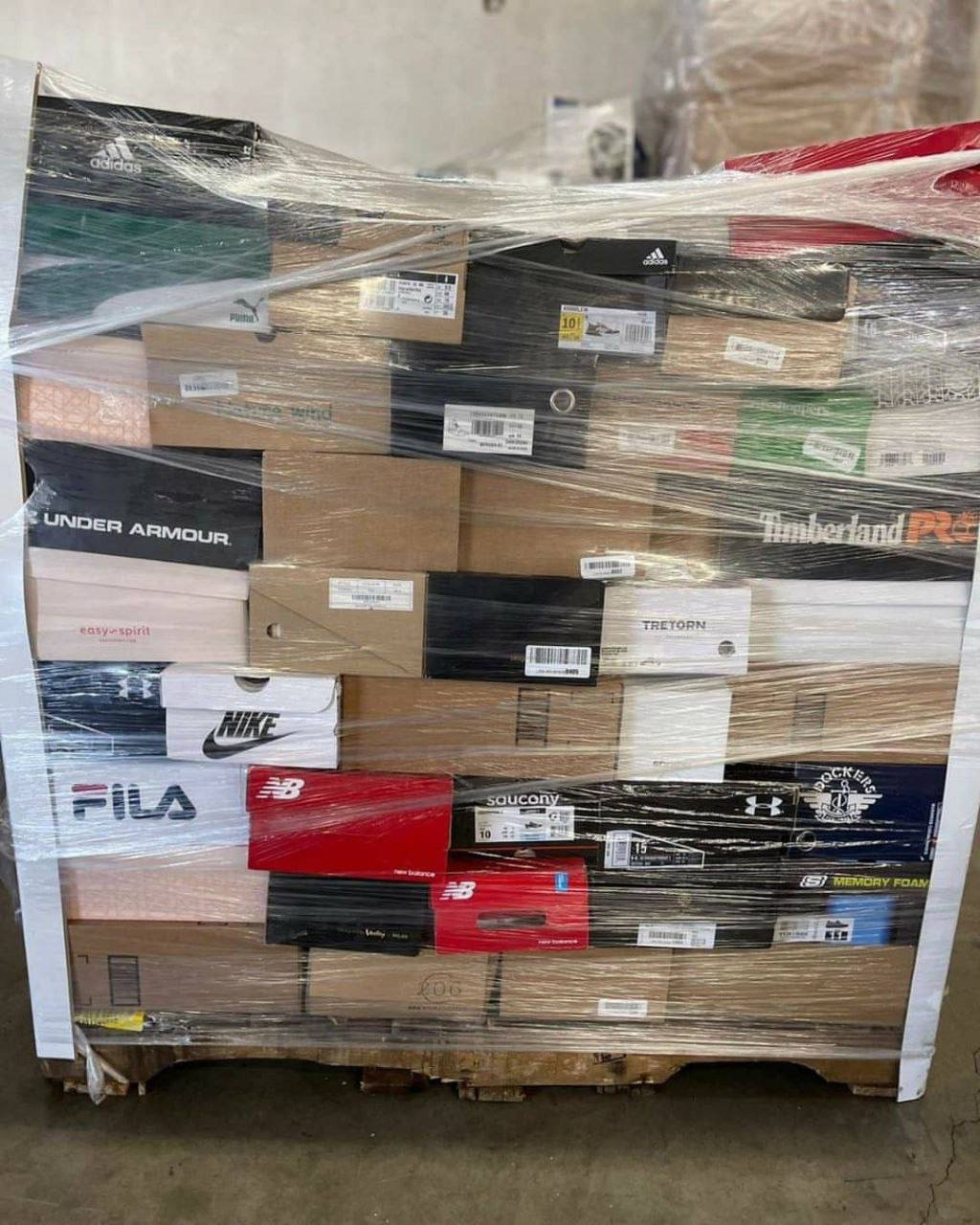 schoenen pallet